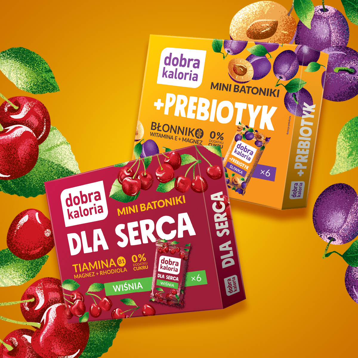MINI BATONIKI DOBRA KALORIA PREBIOTYK 102G*14