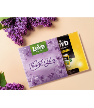 Zestaw Prezentowy Dzień Matki Nauczyciela Urodziny Herbata 100 sztuk Czarna LOYD