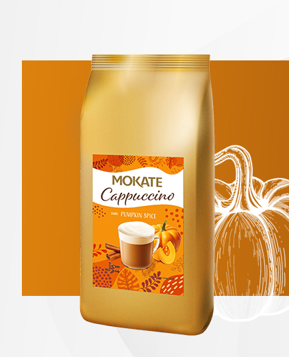 CAPPUCCINO PUMPKIN SPICE 800g Wersja XXL Smak Jesieni