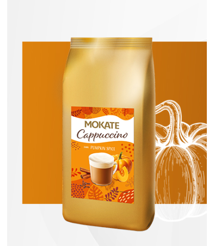 CAPPUCCINO PUMPKIN SPICE 800g Wersja XXL Smak Jesieni