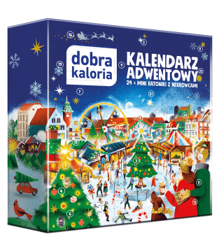 Kalendarz Adwentowy Dobra Kaloria 24 mini batoniki