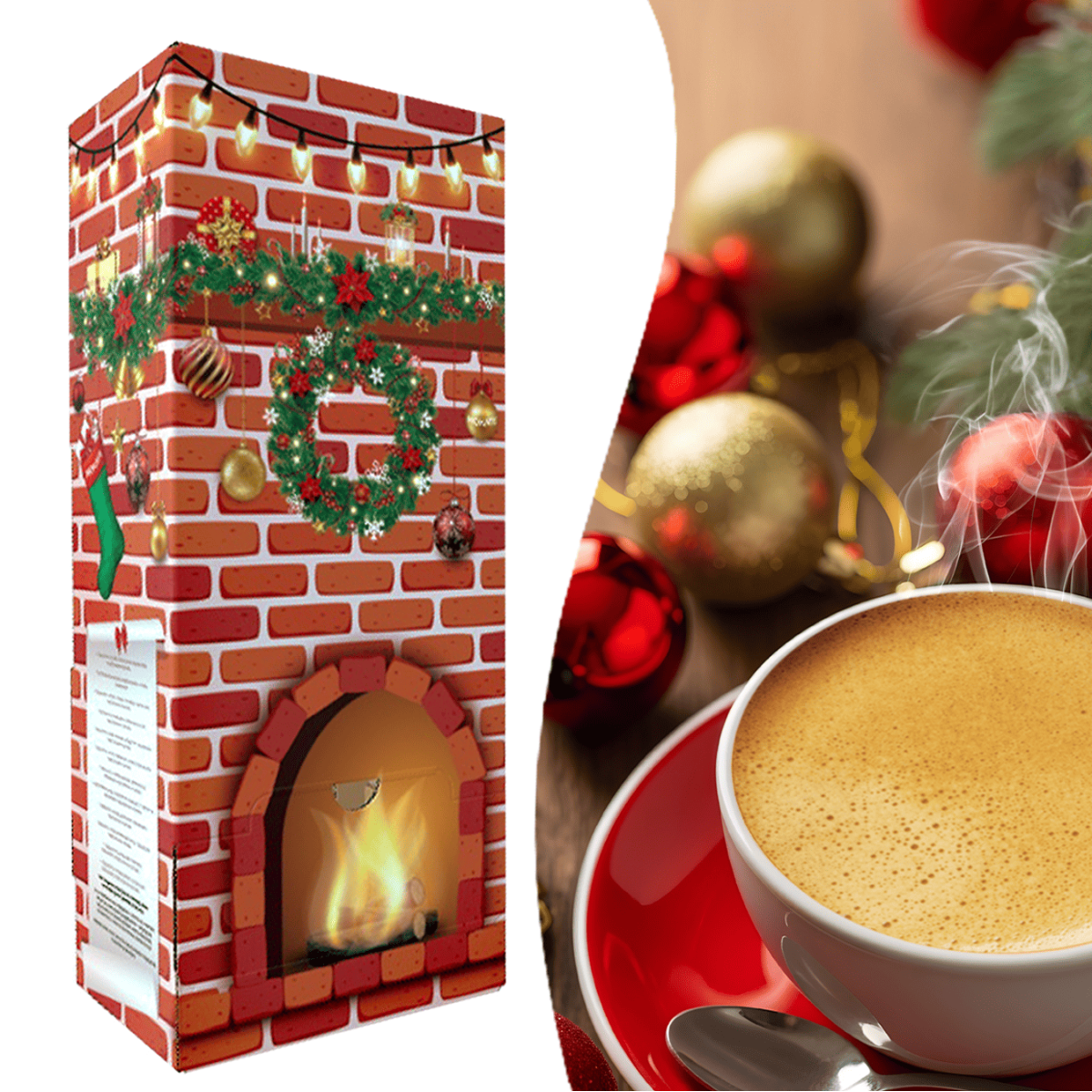 Kalendarze Adwentowe Zestaw Mokate oraz Loyd Cappuccino Herbata 24