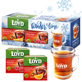 Zestaw prezentowy Loyd Herbaty Rozgrzewające + kubek w zestawie