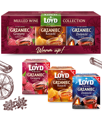 Mulled Wine Collection – zestaw GRZAŃCÓW- herbaty LOYD