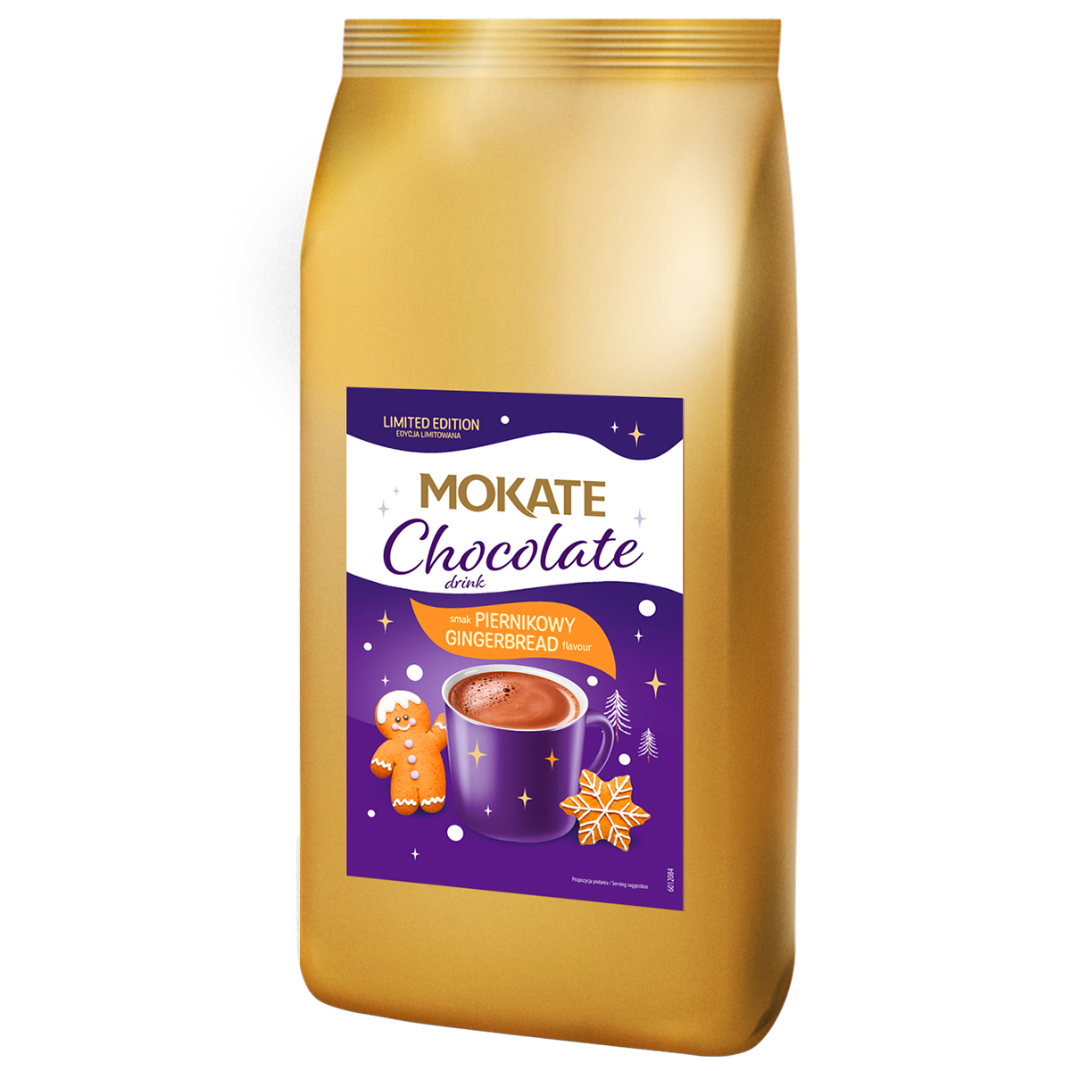 2kg of delicious chocolate! Milk chocolate and Mokate Gingerbread chocolate drink