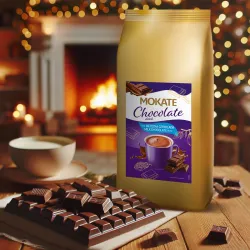2kg of delicious chocolate! Milk chocolate and Mokate Gingerbread chocolate drink
