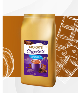 2kg of delicious chocolate! Milk chocolate and Mokate Gingerbread chocolate drink