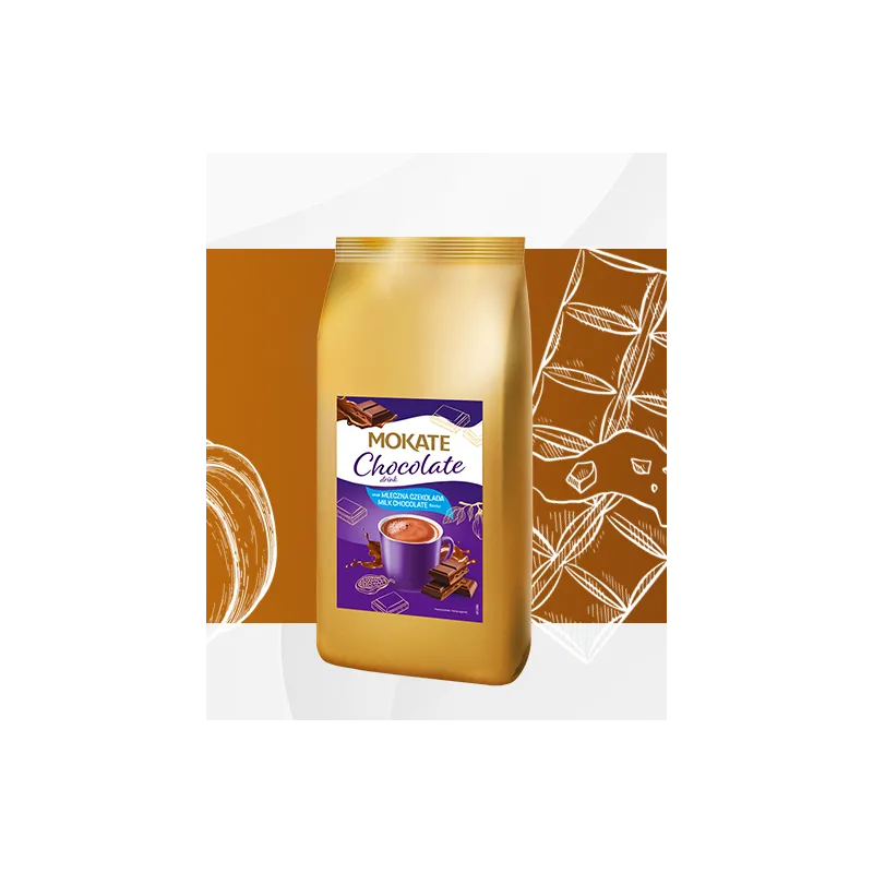 2kg of delicious chocolate! Milk chocolate and Mokate Gingerbread chocolate drink 2kg of delicious chocolate! Milk chocolate and Mokate Gingerbread chocolate drink