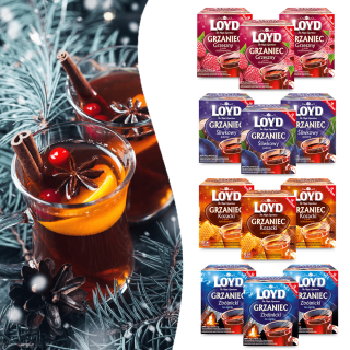 A Variety Pack of Mulled Wine Flavours: 4 bottles, 3 flavours