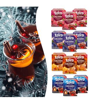 A Variety Pack of Mulled Wine Flavours: 4 bottles, 3 flavours
