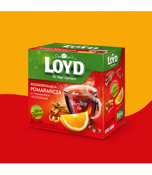 Mix Herbaty WARMING TEA OWOCOWE SMAKI 8 sztuk