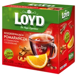 Mix Herbaty WARMING TEA OWOCOWE SMAKI 8 sztuk