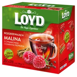 WARMING TEA Fruit Flavours Tea Blend, 8 bags