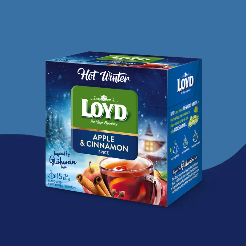 Hot Winter - 3 smaki zimowych herbat, Mix 9 sztuk
