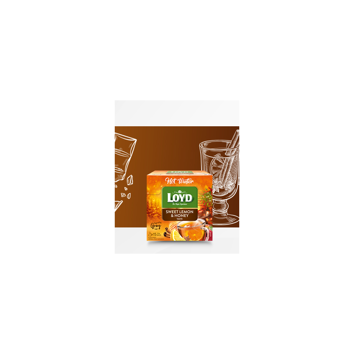 Hot Winter – 3 flavours of winter teas, 9-pack