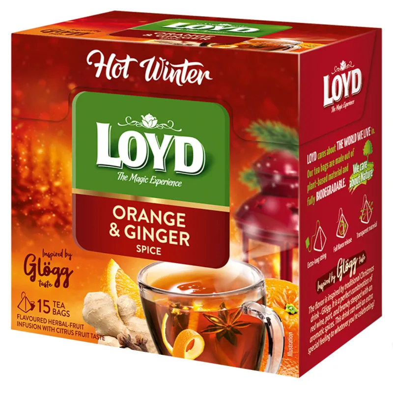 Hot Winter - 3 smaki zimowych herbat, Mix 9 sztuk