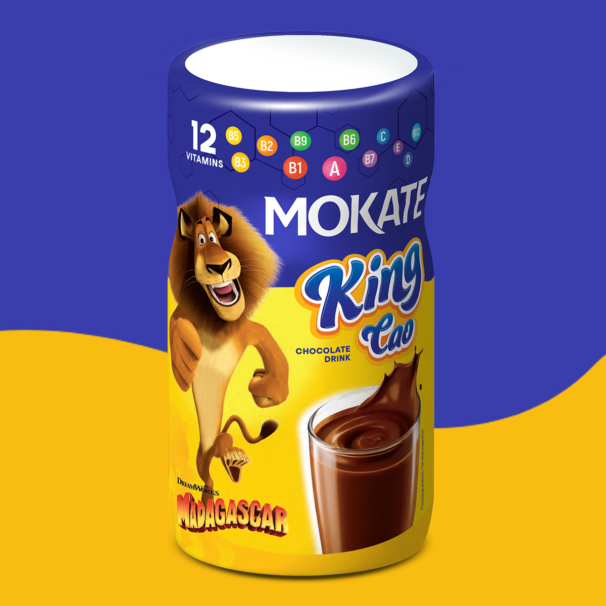Mokate King Cao Drink AŻ 400g Kakao + Dodatek Witamin