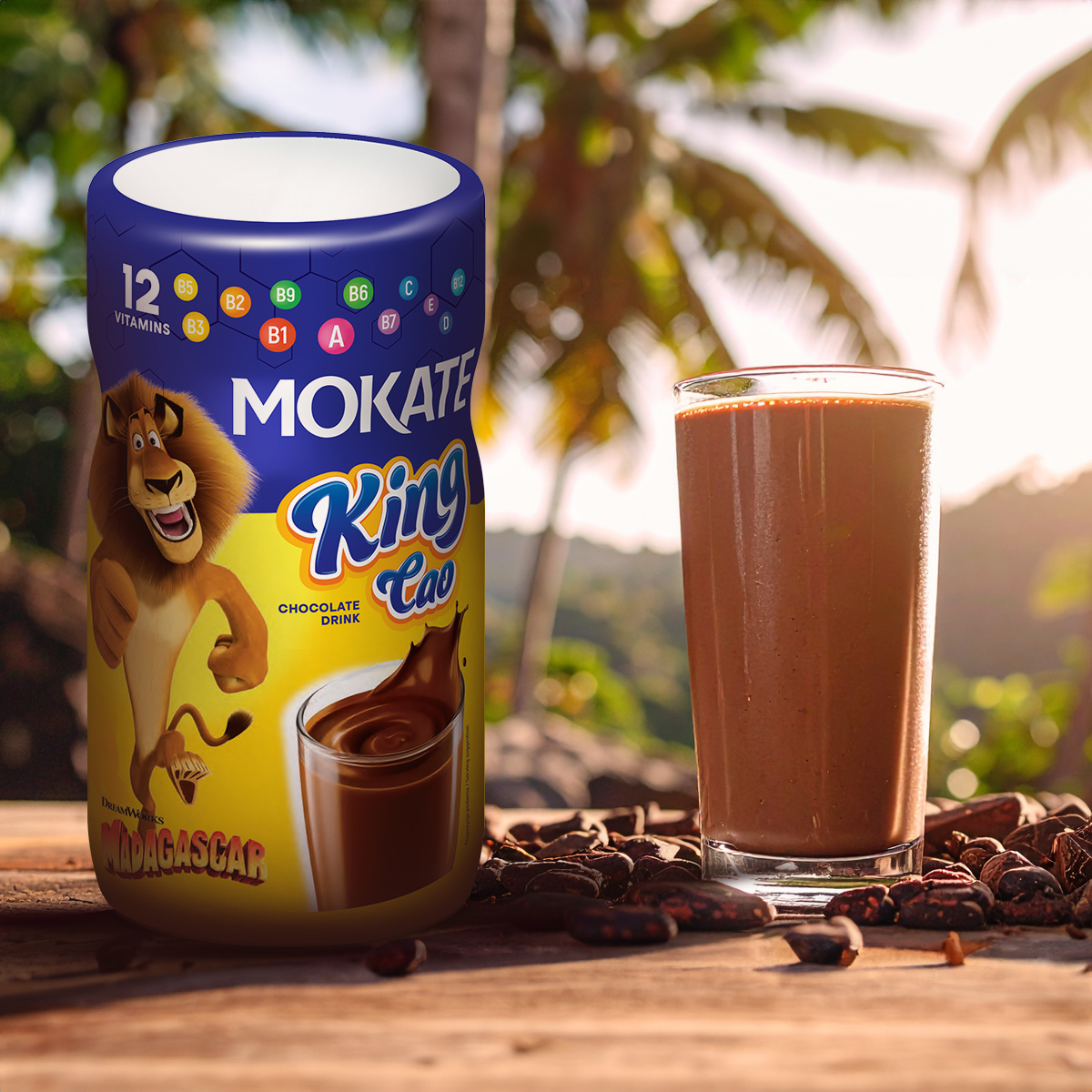 Mokate King Cao Drink AŻ 400g Kakao + Dodatek Witamin