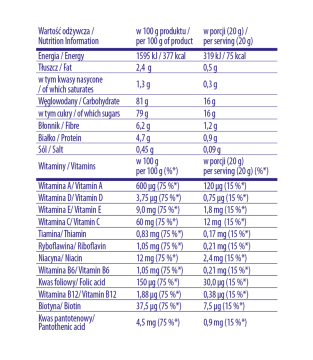 Mokate King Cao Drink AŻ 400g Kakao + Dodatek Witamin