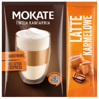 Latte Duo Saszetka Mokate Twoja Kawiarnia Karmelowe (20g+2g)