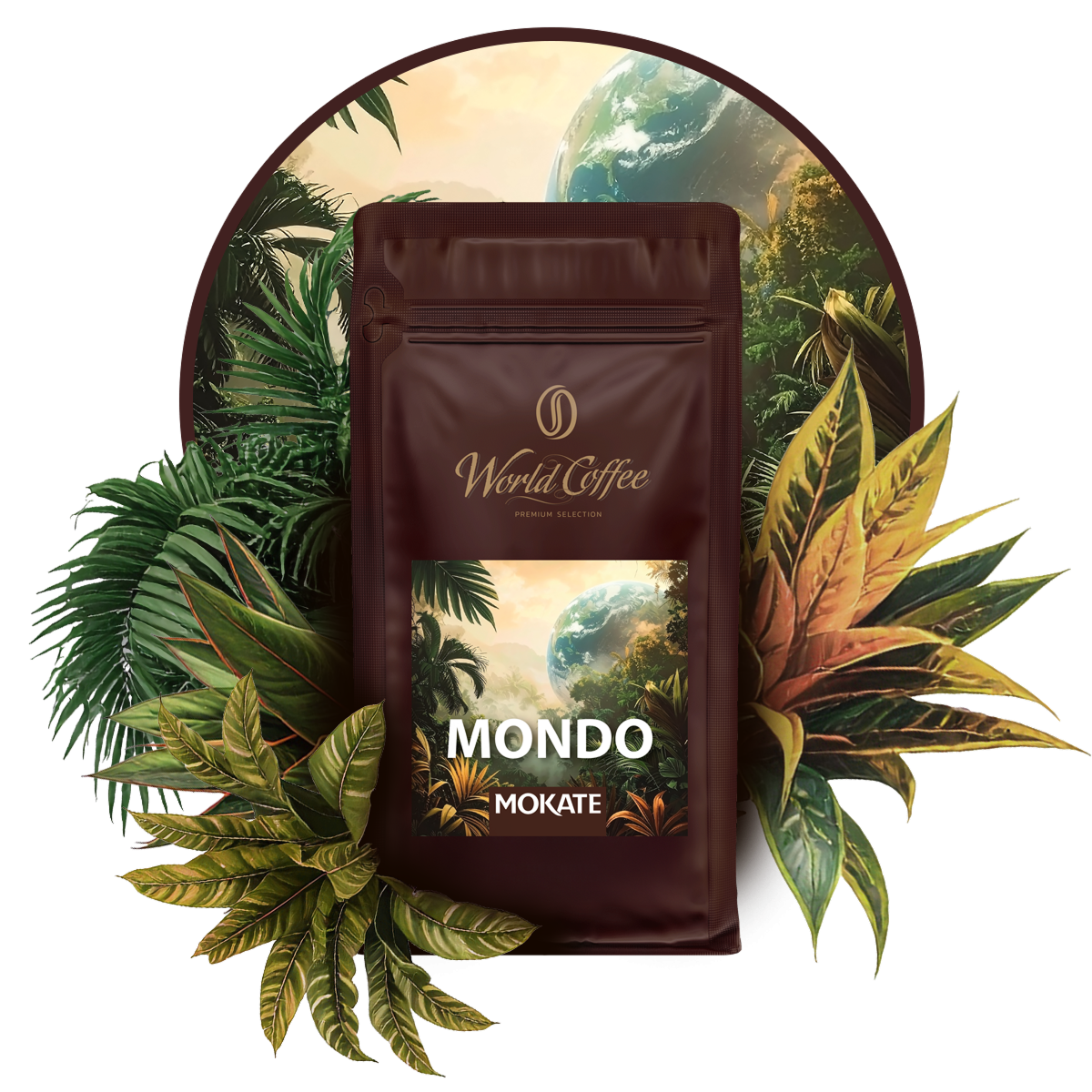 Kawa Mielona 250g Mondo Mokate World Coffee