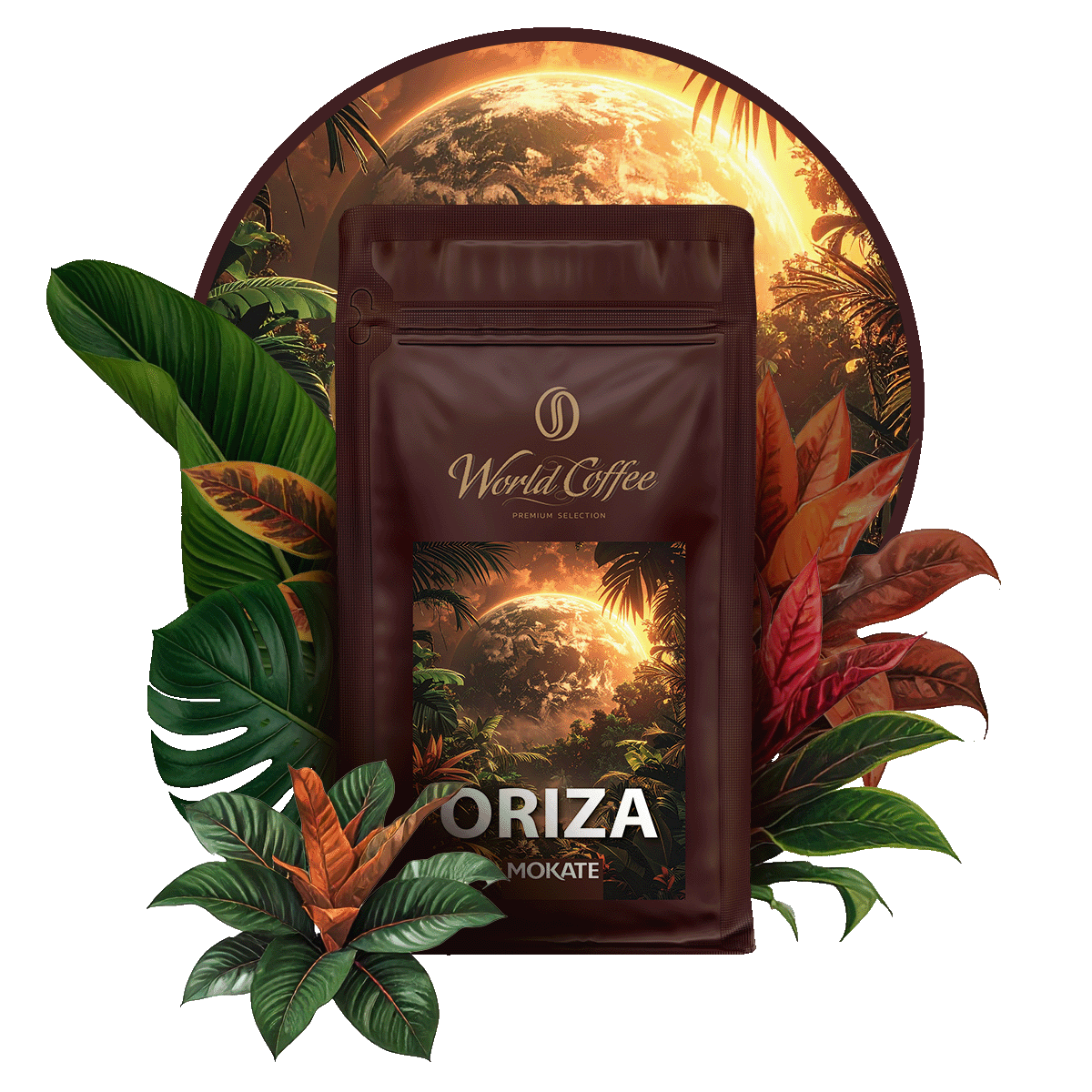 Kawa Ziarnista Oriza Mokate 1kg Blend Robusta Arabika