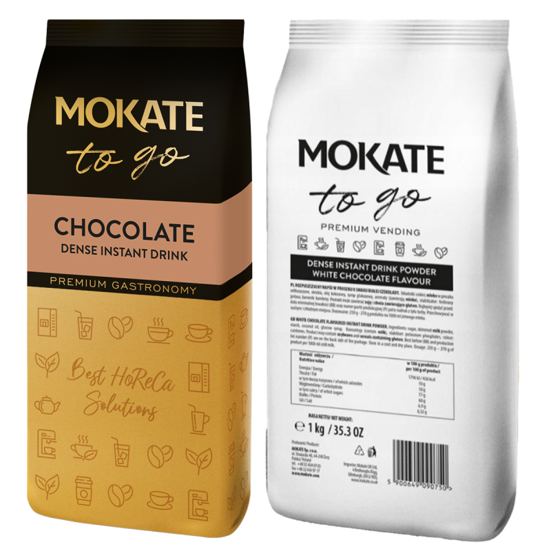 Mix Czekolada Mleczna oraz Biała 1+1kg