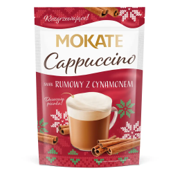 Mokate Rum-flavoured Cappuccino with cinnamon, 110 g