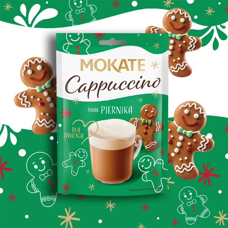 Cappuccino Mokate o smaku piernika 40 g