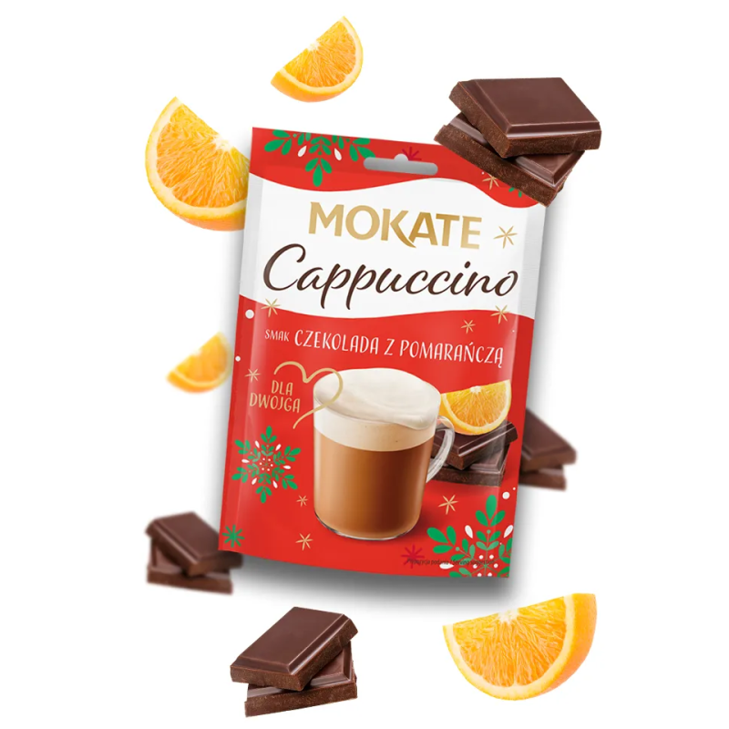 Cappuccino Mokate o smaku czekolady z pomarańczą 40 g