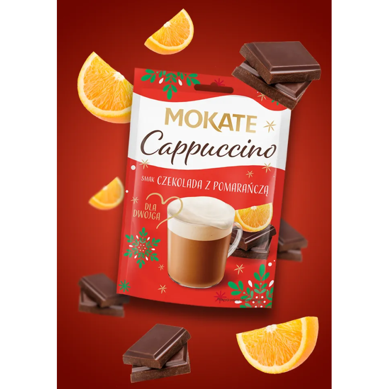 Cappuccino Mokate o smaku czekolady z pomarańczą 40 g