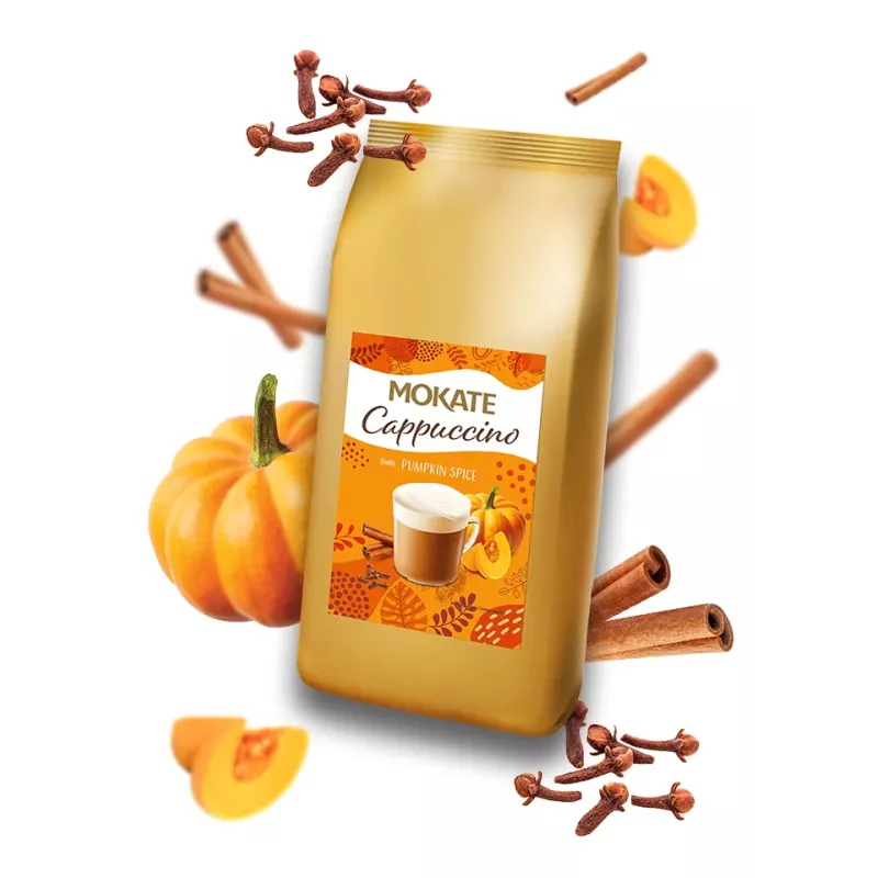 CAPPUCCINO PUMPKIN SPICE 800g XXL Size Autumn Flavour