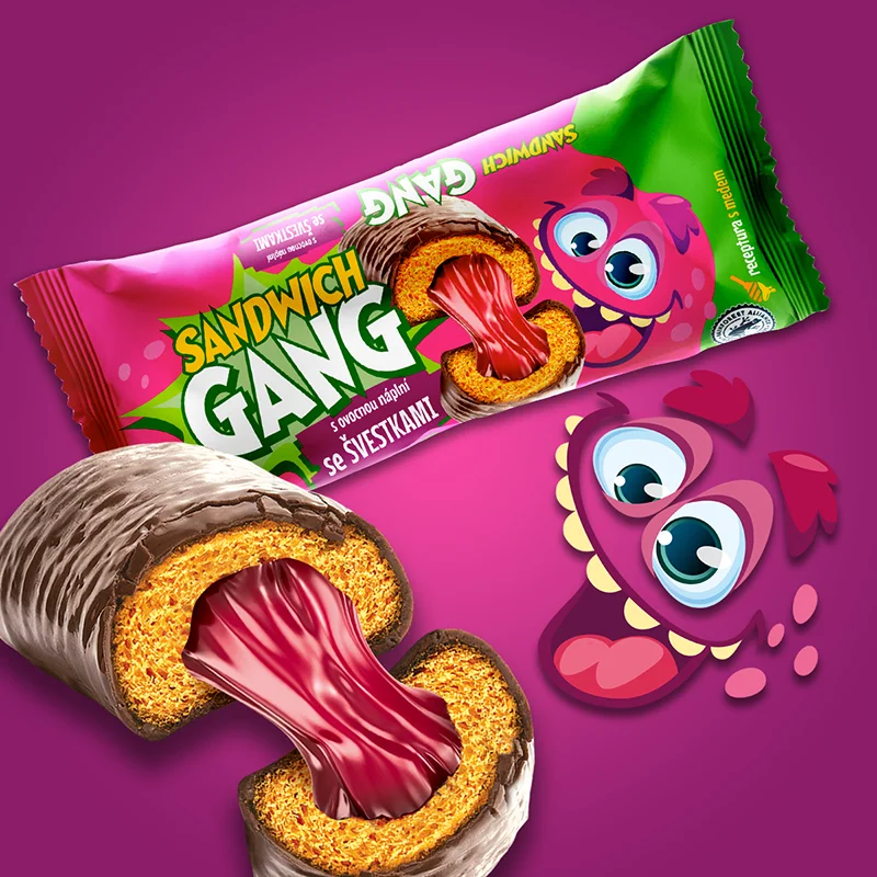 Kanapka Miodowa SANDWICH GANG Śliwka