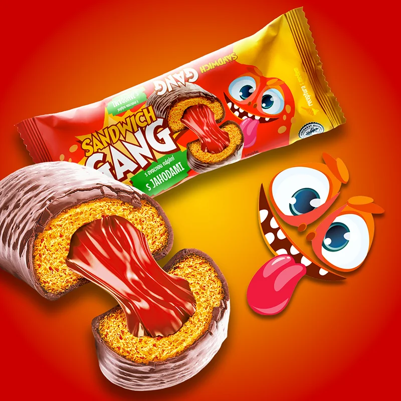 Kanapka Miodowa SANDWICH GANG Truskawka