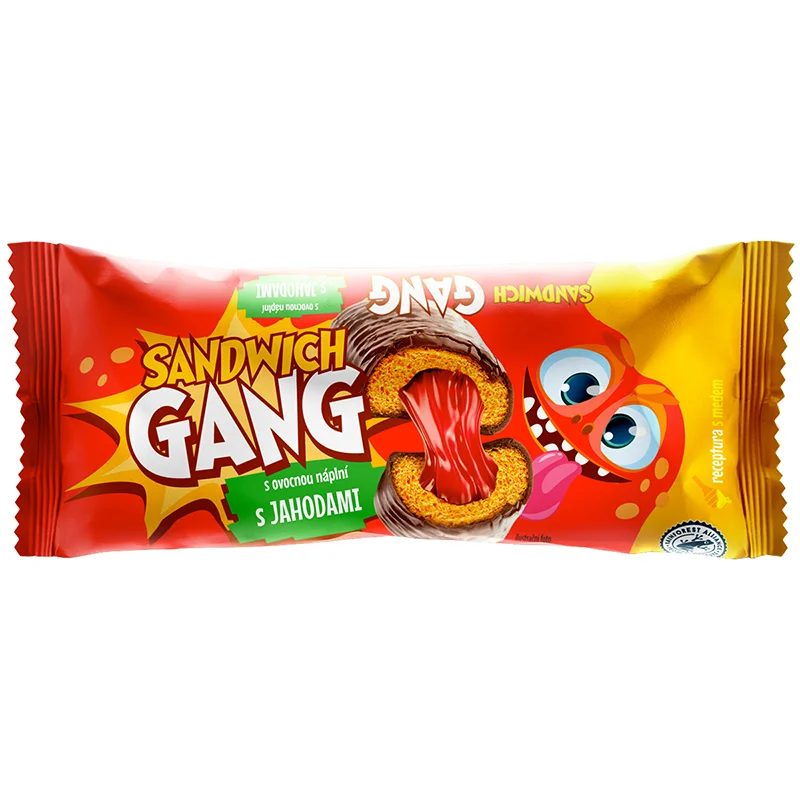 Kanapka Miodowa SANDWICH GANG Truskawka