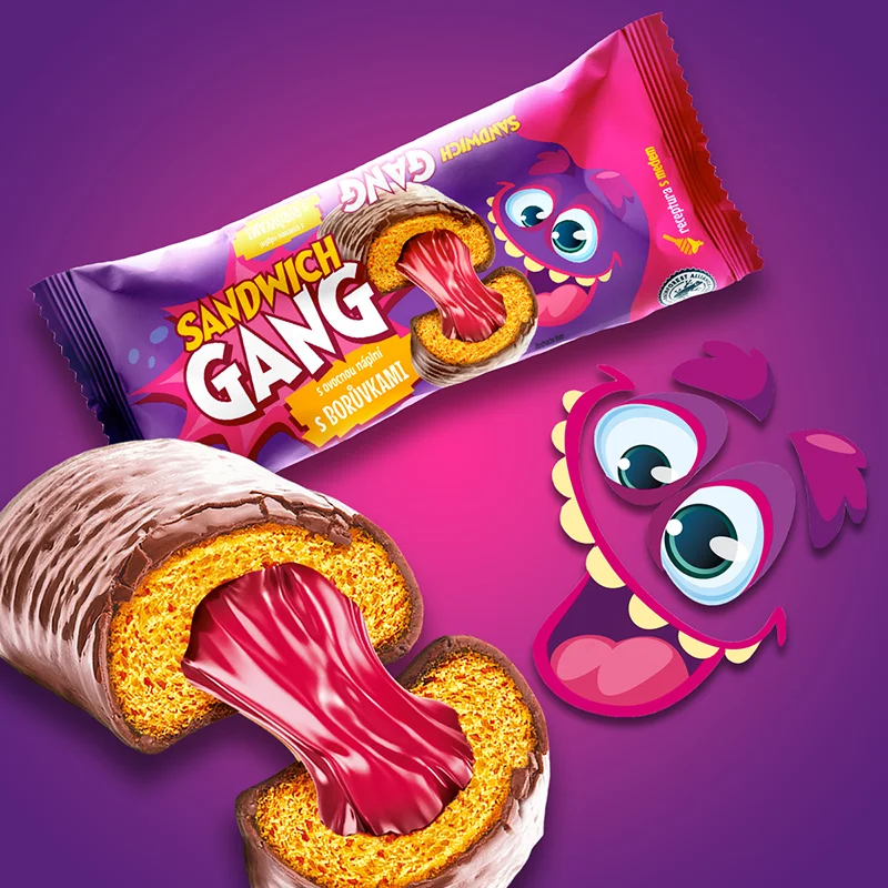 Kanapka Miodowa SANDWICH GANG Borówka