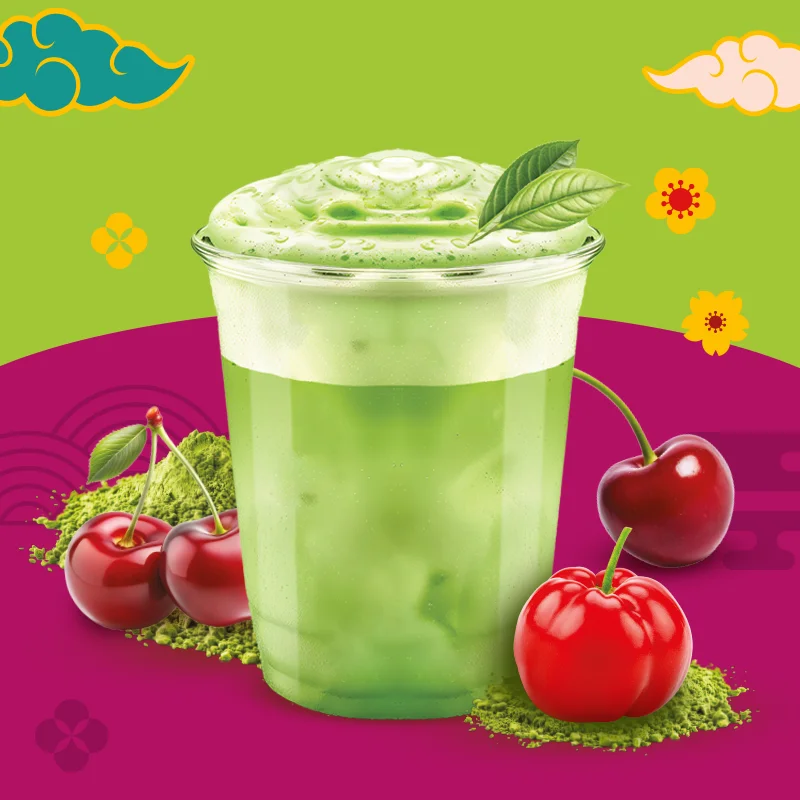 Matcha Latte Zero BEZ CUKRU WŚNIA ACEROLA MOKATE 20g