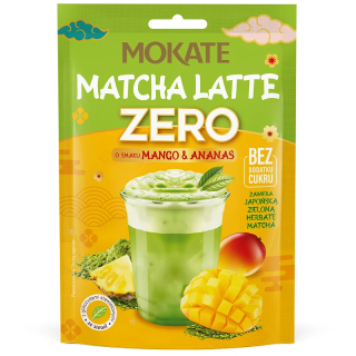 Matcha Latte Zero Z BEZ CUKRU MANGO ANANAS MOKATE 20g