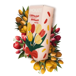 Zestaw Na Prezent Kawa Cappuccino Mokate Napój Kawowy Mix 12 Smaków 24szt