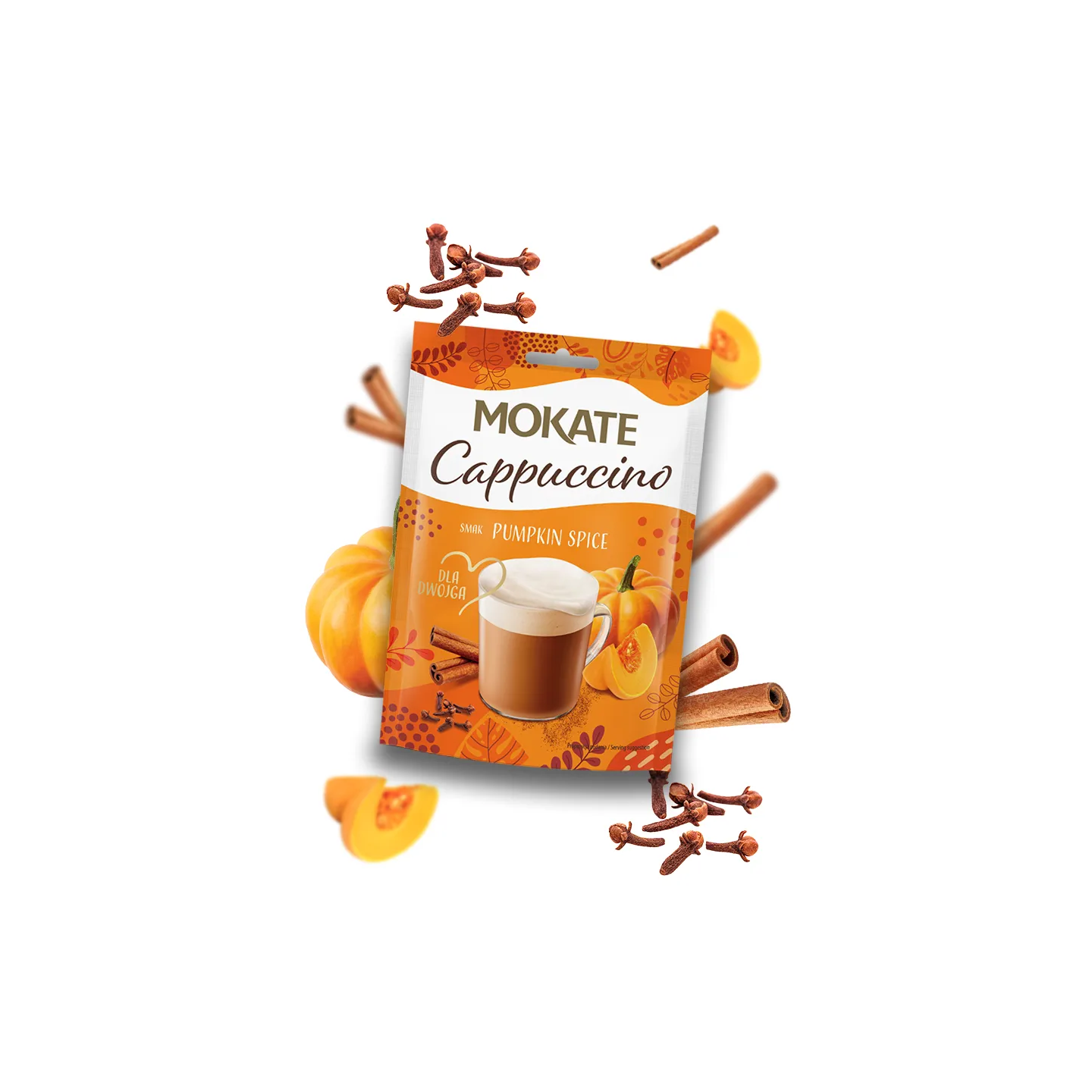 ☁️moca☕️ Cappuccino Pumpkin Spice Dynia 40g Dla Dwojga z przyprawami