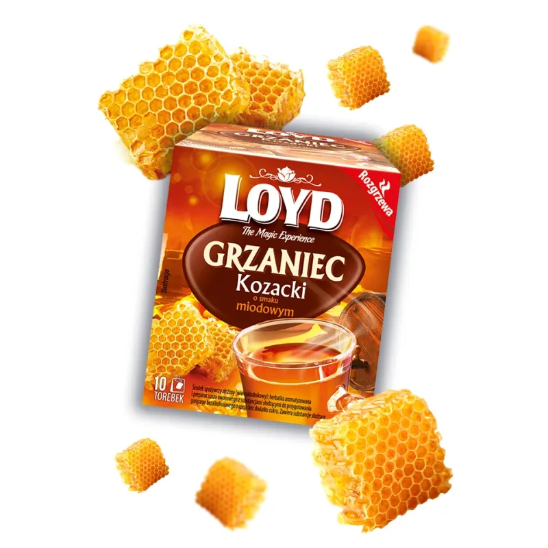 Grzaniec Kozacki Loyd o smaku Miodowym 10 torebek