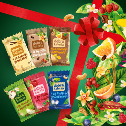 Zestaw DOBRA KALORIA Mini Batoniki Mix 6 Smaków Bez Cukru Fit Zdrowy 102g