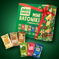 Zestaw DOBRA KALORIA Mini Batoniki Mix 6 Smaków Bez Cukru Fit Zdrowy 102g