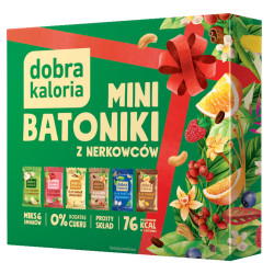 Zestaw DOBRA KALORIA Mini Batoniki Mix 6 Smaków Bez Cukru Fit Zdrowy 102g