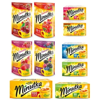 Zestaw Degustacyjny Herbata Ekspresowa Minutka 10 sztuk