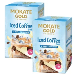 2 kawy w cenie 1 - Iced Coffee z Białą czekoladą