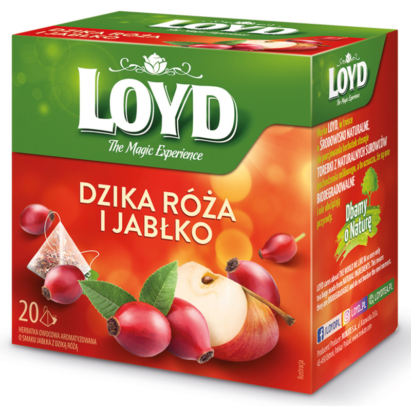 Zestaw Degustacyjny Herbata Owocowa LOYD UPOMINEK PREZENT Mix 11 Smaków