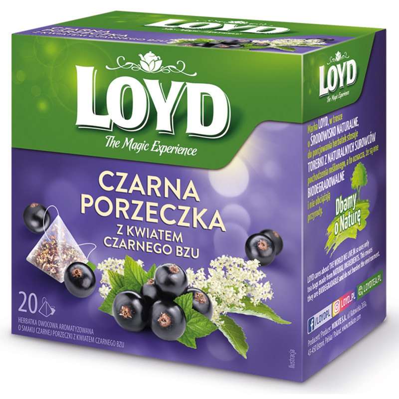 Zestaw Degustacyjny Herbata Owocowa LOYD UPOMINEK PREZENT Mix 11 Smaków