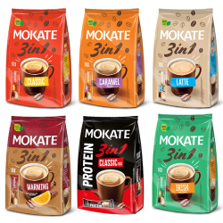 3w1 Kawa Rozpuszczalna Mix smaków 6 sztuk zestaw degustacyjny zestaw na start