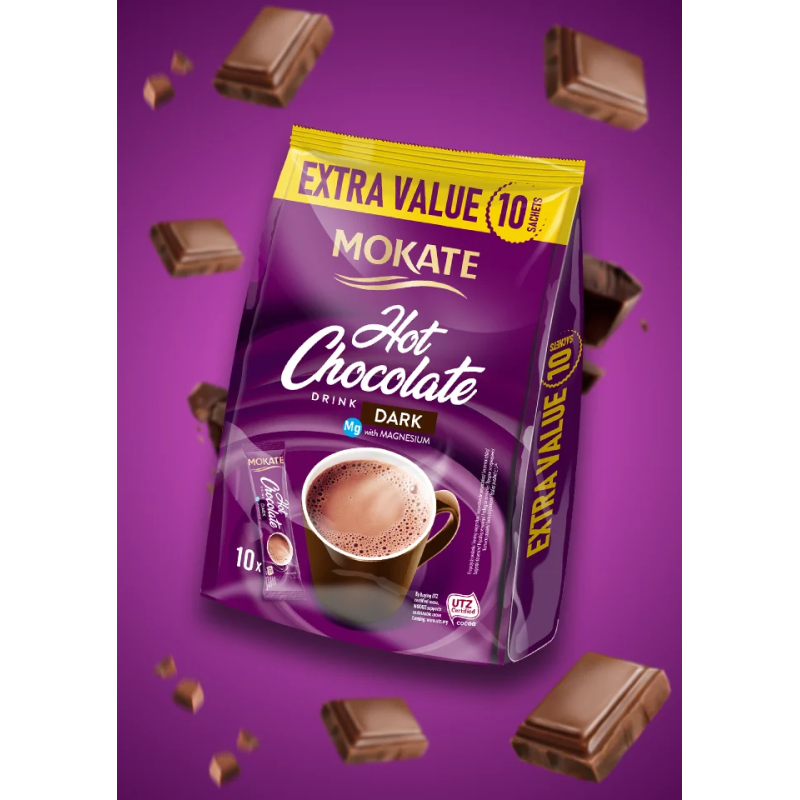 Czekolada do picia Mokate Dark 10 saszetek